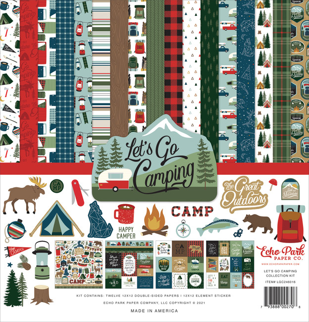 Let's Go Camping Collection Kit