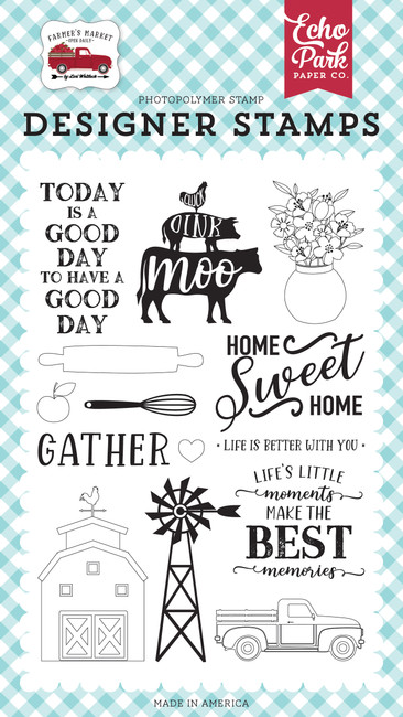 Farmer’s Market: Home Sweet Home Stamp Set