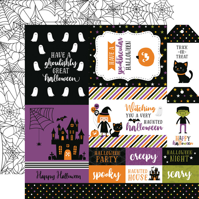 Halloween Magic: Multi Journaling Cards 12x12 Patterned Paper
