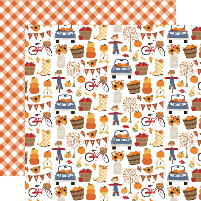 Fall: Fall Harvest 12x12 Patterned Paper