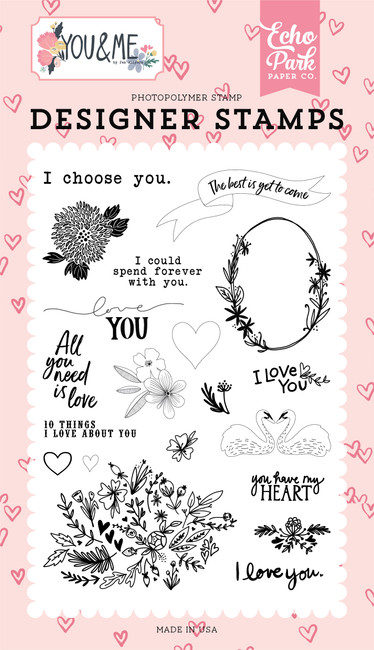 You & Me: I Choose You 4x6 Stamp