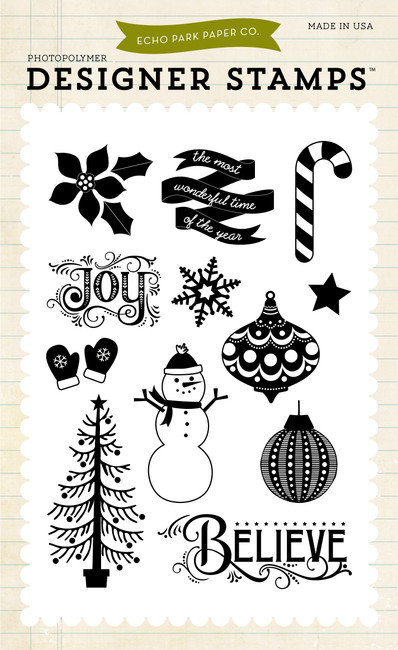 The Story Of Christmas: Believe 4x6 Stamp