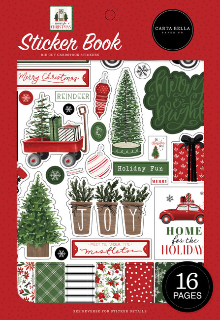 CBHFC139029 - Home For Christmas Sticker Book