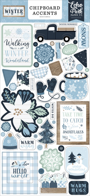 Winter 6x13 Chibpboard Accents
