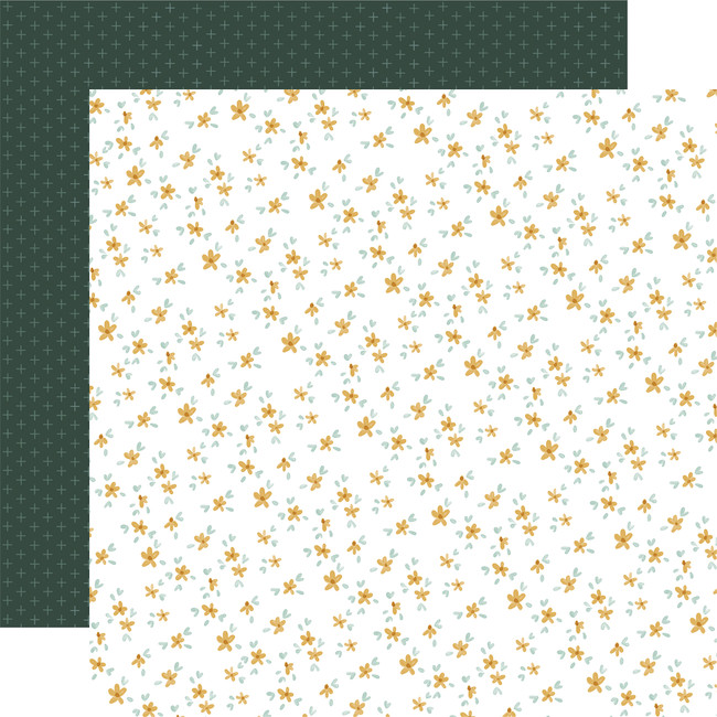 Farmhouse Summer: Simple Summer Flower 12x12 Patterned Paper