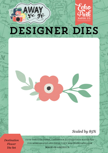Away We Go: Destination Flower Medium Die Set