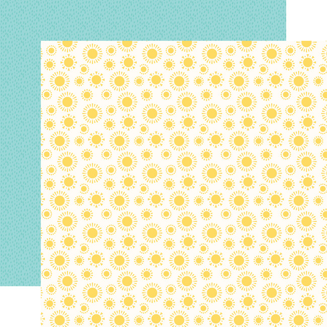 Endless Summer: Sun Rays 12x12 Patterned Paper