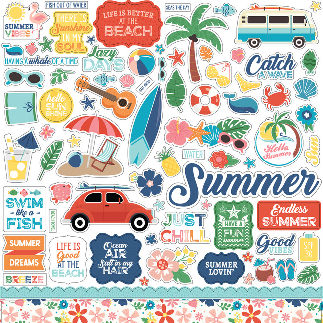 Endless Summer Element Sticker