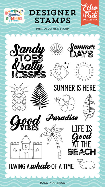 Endless Summer: Sandy Toes Stamp Set
