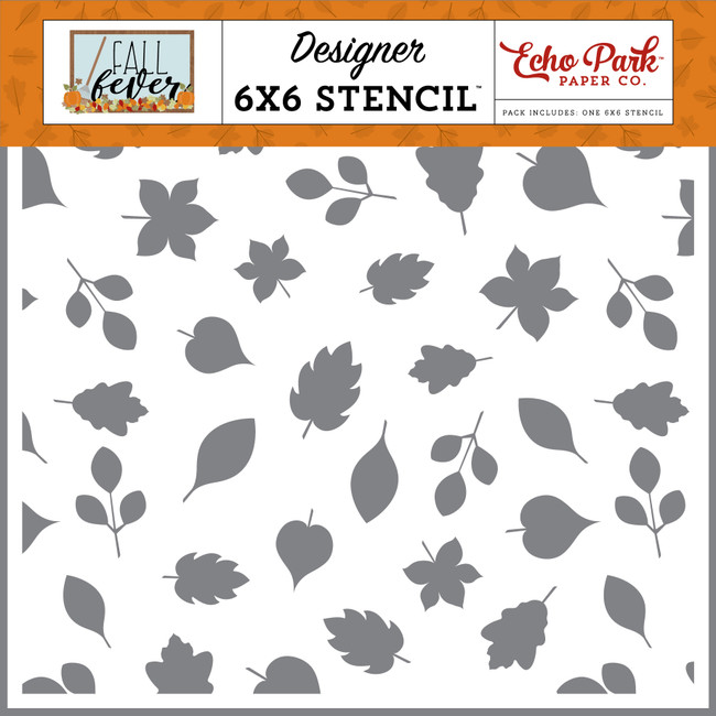 Fall Fever: Leaf Pile Stencil
