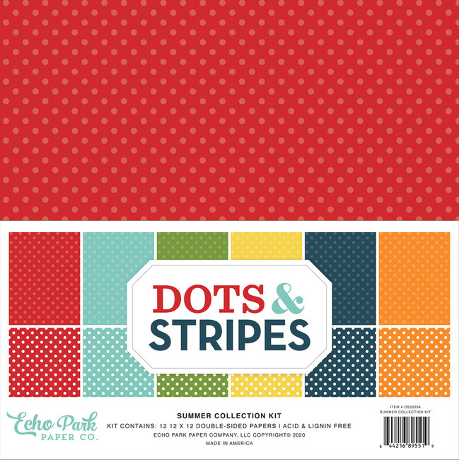 SILVER FOIL STRIPES 12x12 Collection Kit from Echo Park Paper – The 12x12  Cardstock Shop