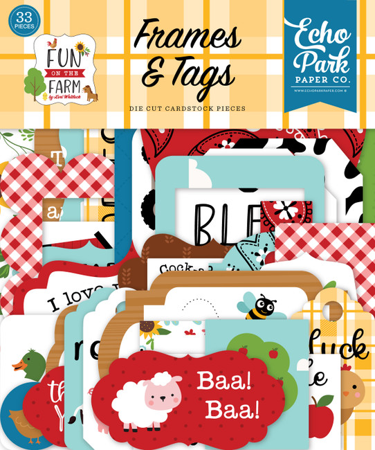 Fun On The Farm Frames & Tags