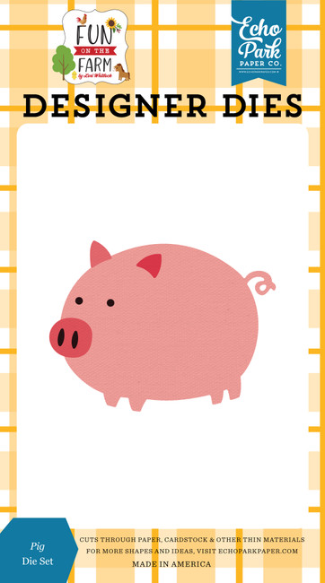 Fun On The Farm: Pig Small Die Set