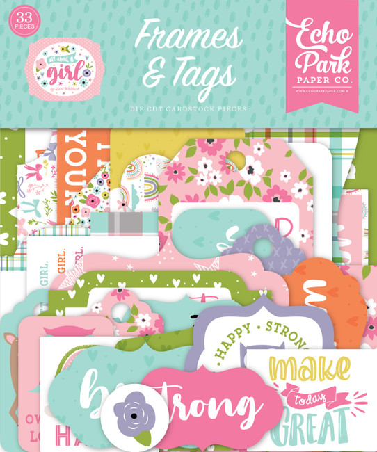 All About A Girl Frames & Tags