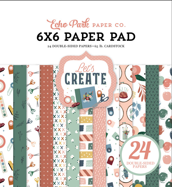 Let's Create 6x6 Paper Pad