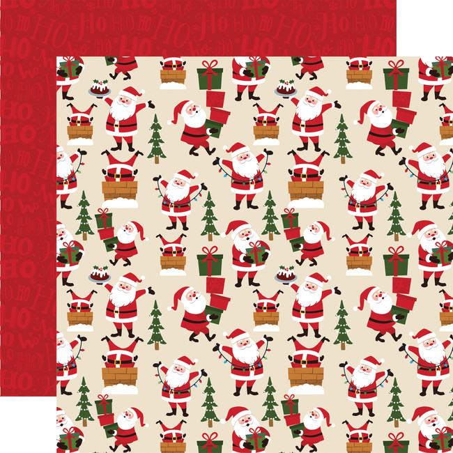 The Magic Of Christmas: Holiday Prep 12x12 Patterned Paper