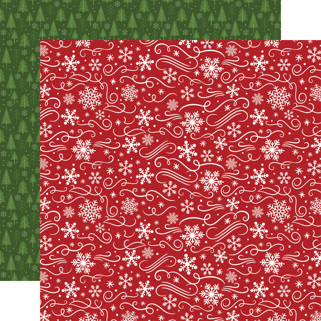 The Magic Of Christmas: Spirit of Snow 12x12 Patterned Paper