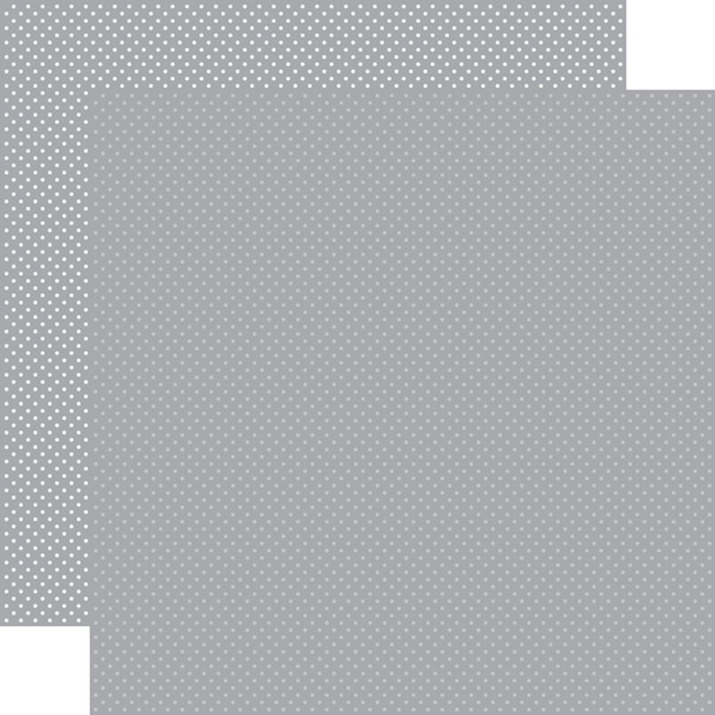 Dots: Grey Dots 12x12 Patterned Paper