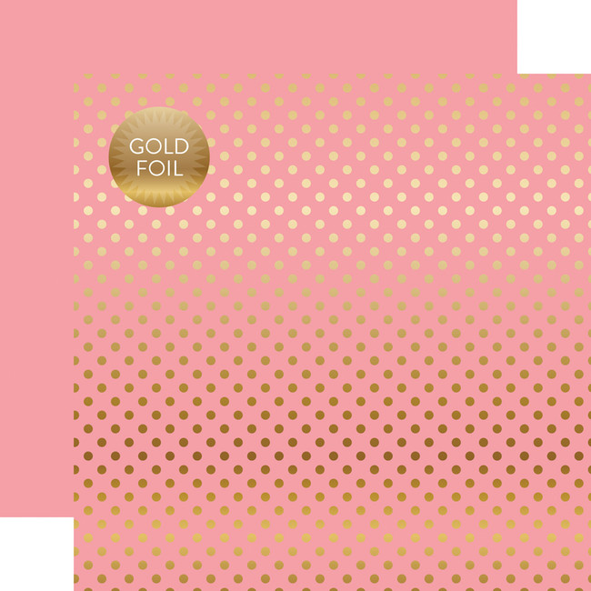 Gold Foil Tan 12x12 Patterned Paper