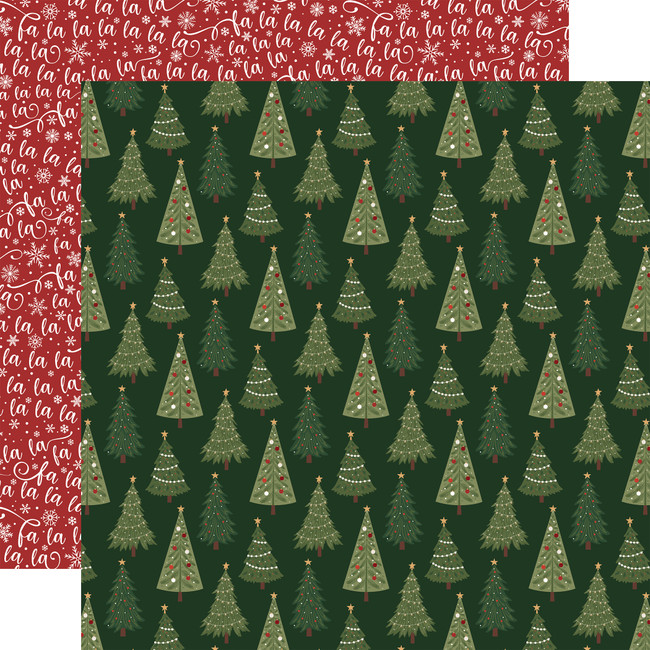 Gnome For Christmas: A Lot Like Christmas 12x12 Patterned Paper