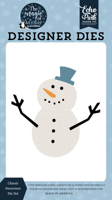The Magic Of Winter: Classic Snowman Small Die Set