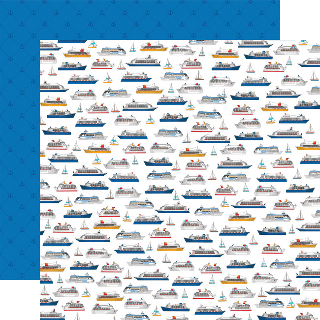 Bon Voyage: Ships of the Sea 12x12 Patterned Paper