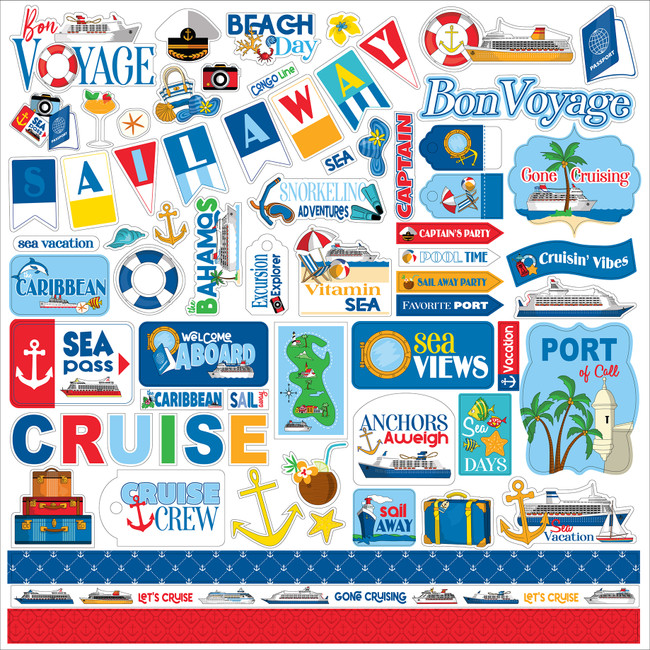 Bon Voyage Collection Kit - Echo Park Paper Co