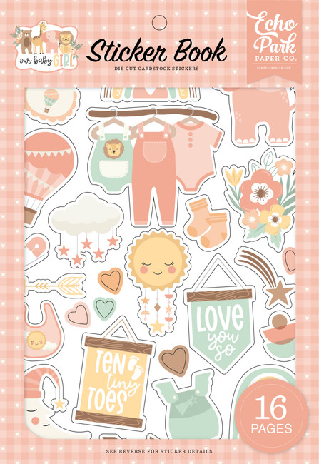 Our Baby Girl Sticker Book