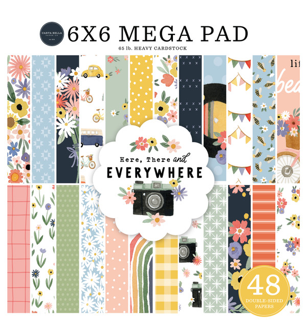 Here There and Everywhere Cardmakers 6x6 Mega Pad