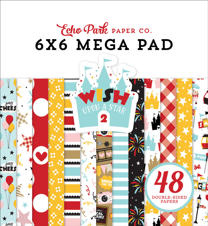 Wish Upon A Star 2 Cardmakers 6x6 Mega Pad
