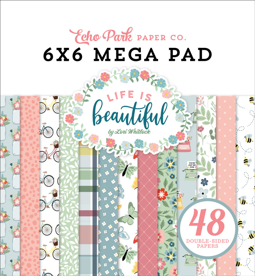 Life Is Beautiful Cardmakers 6x6 Mega Pad