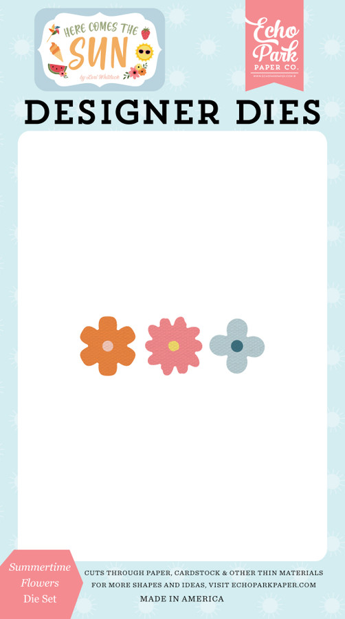 Here Comes the Sun: Summertime Flowers Small Die Set