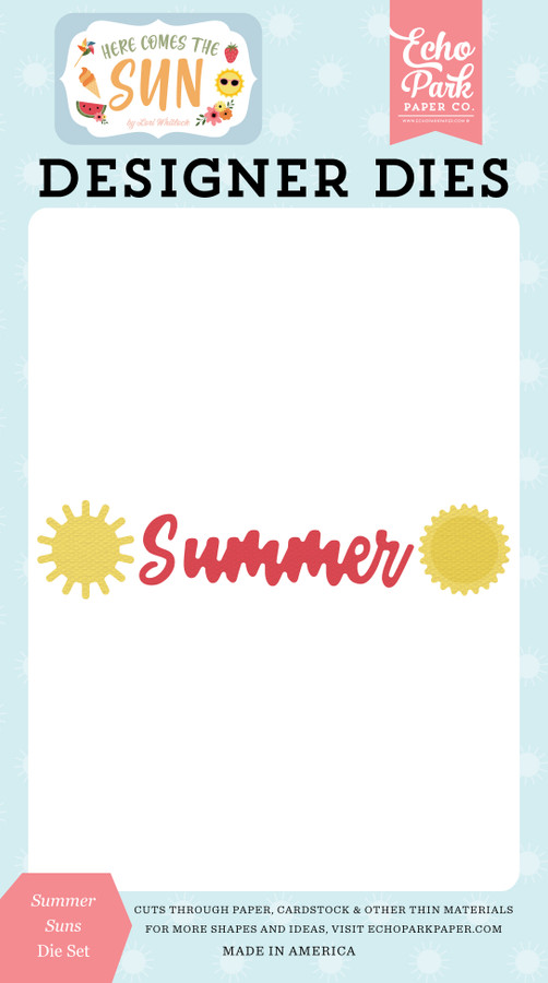 Here Comes the Sun: Summer Suns Small Die Set