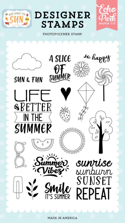 Here Comes the Sun: Sun and Fun Stamp Set