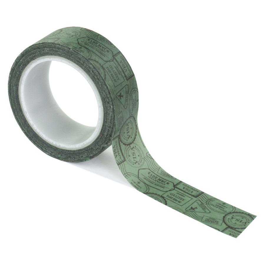 Let’s Go Travel: Destination Stamps Washi Tape