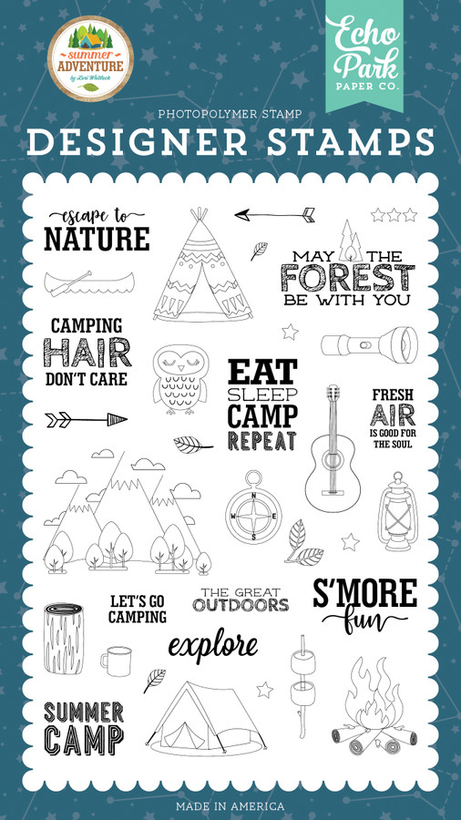 Summer Adventure: Escape To Nature Stamp Set