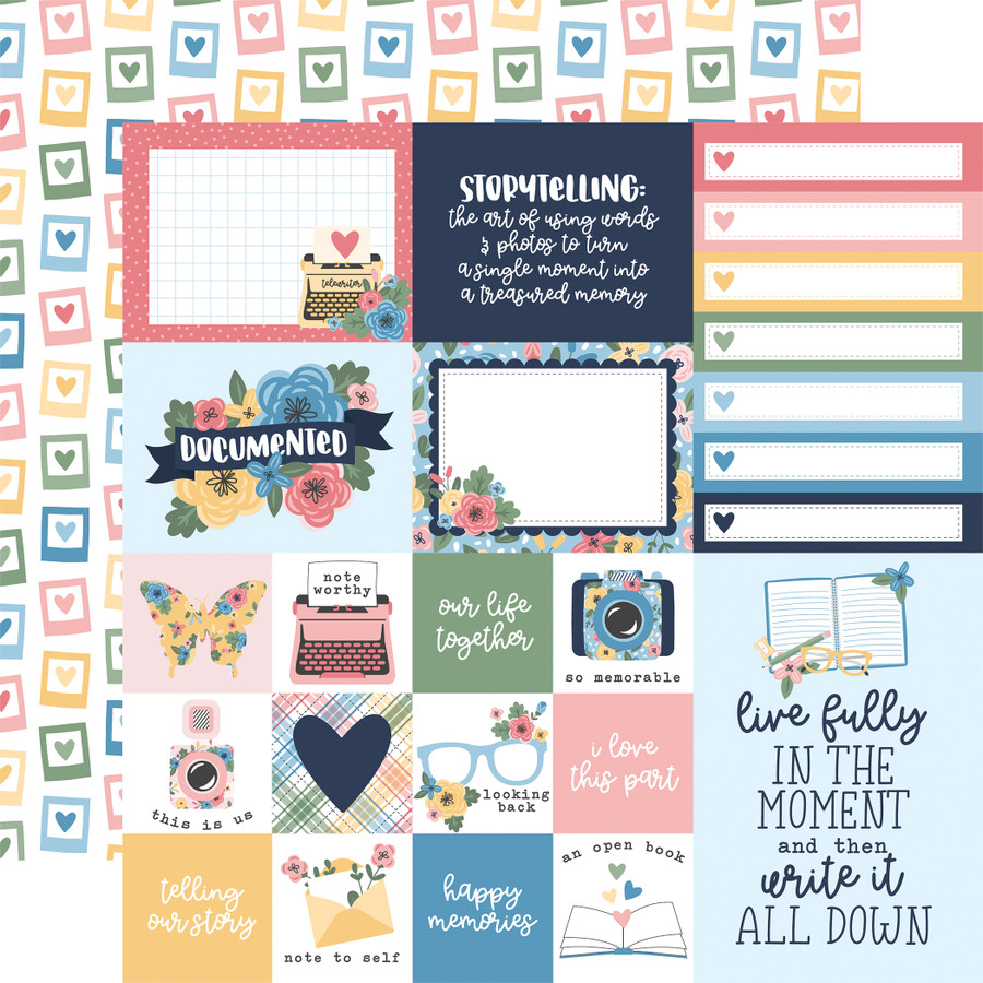 Our Story Matters: Multi Journaling Cards 12x12 Patterned Paper