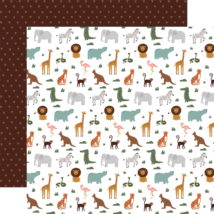 Little Explorer: Adventure's Friends 12x12 Patterned Paper