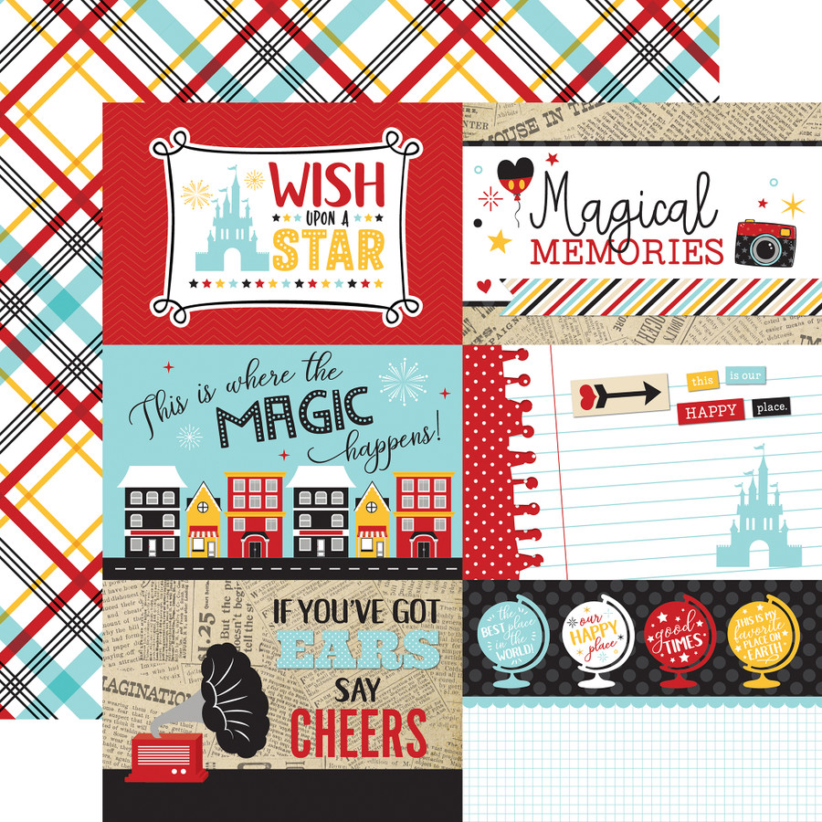 Wish Upon A Star: 4x6 Journaling Cards 12x12 Patterned Paper