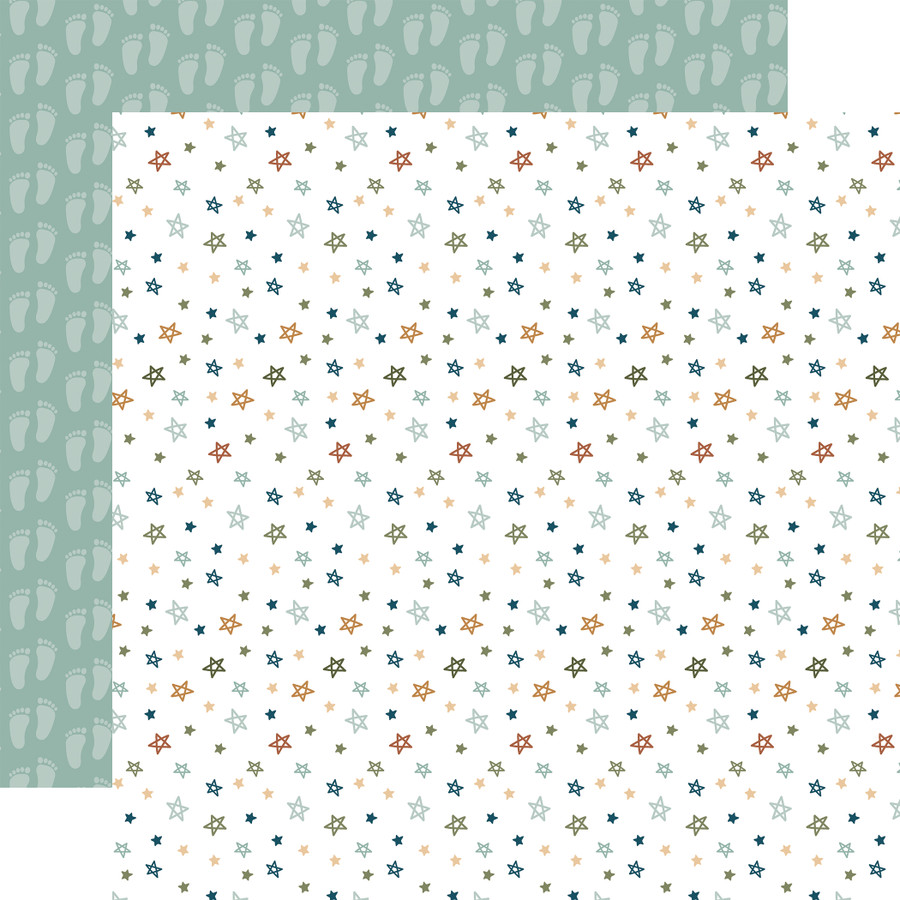 Special Delivery Baby Boy: Dream Big Stars 12x12 Patterned Paper