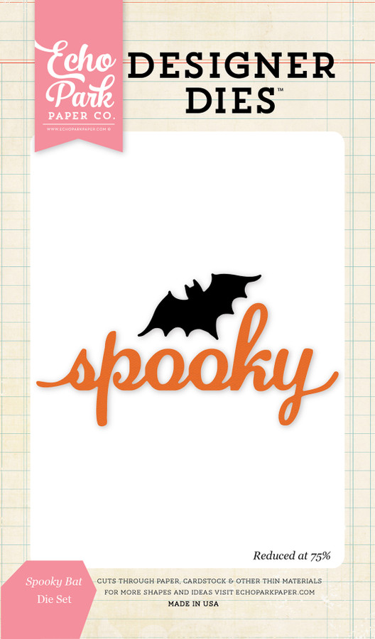 Spooky Bat Medium Die Set