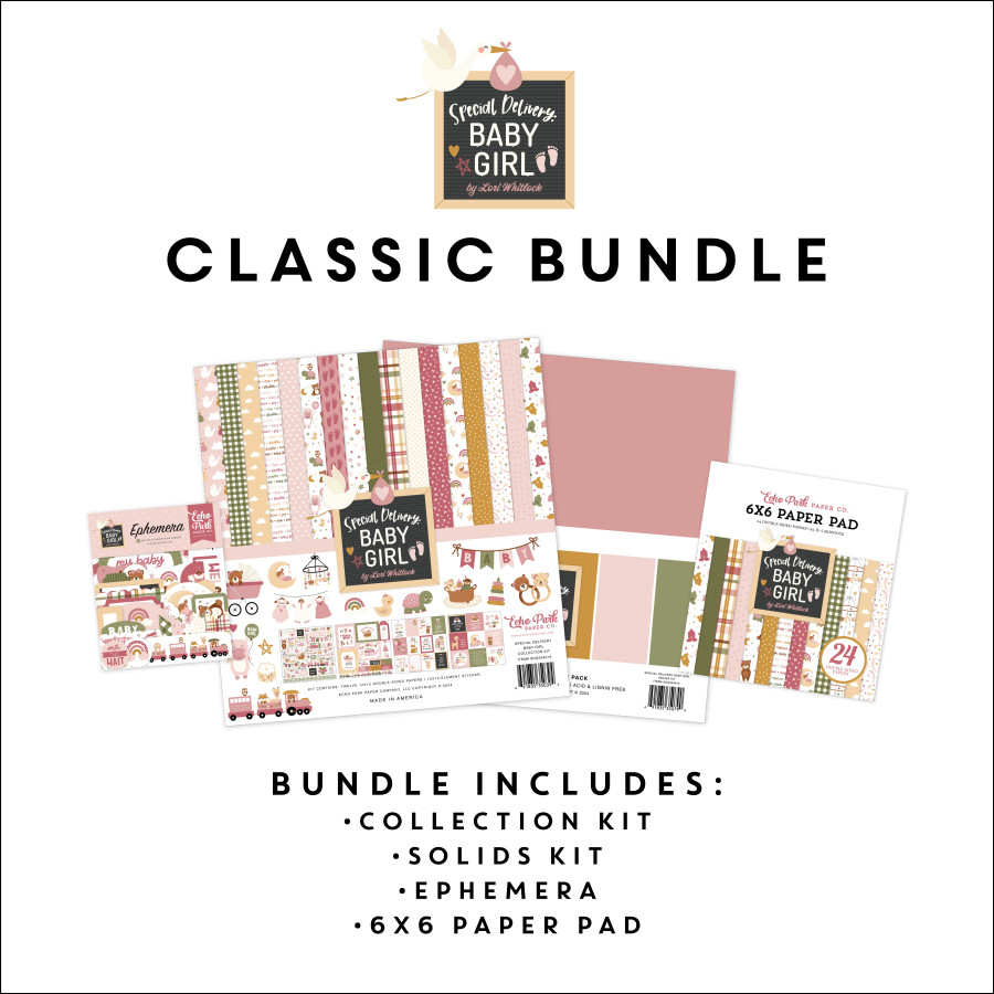 Special Delivery Baby Girl Classic Bundle