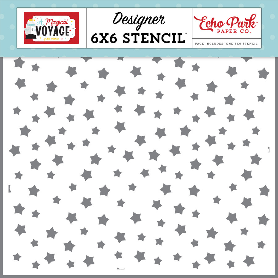 A Magical Voyage: Starry Adventure Stencil