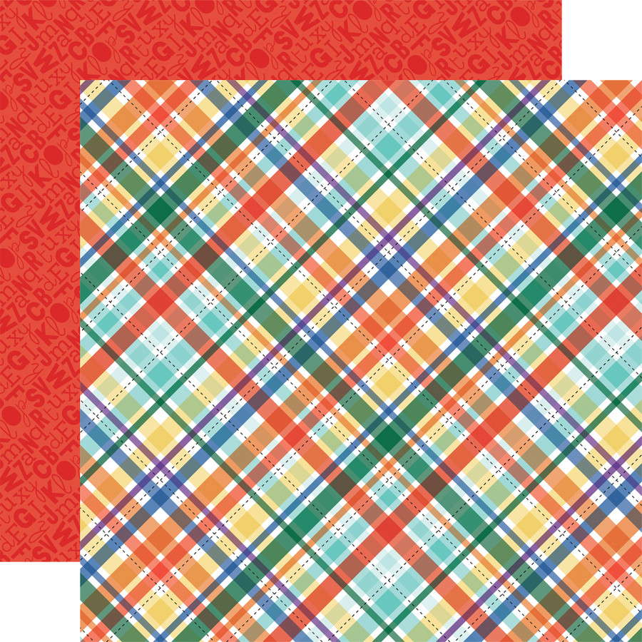 Off To School: Playground Plaid