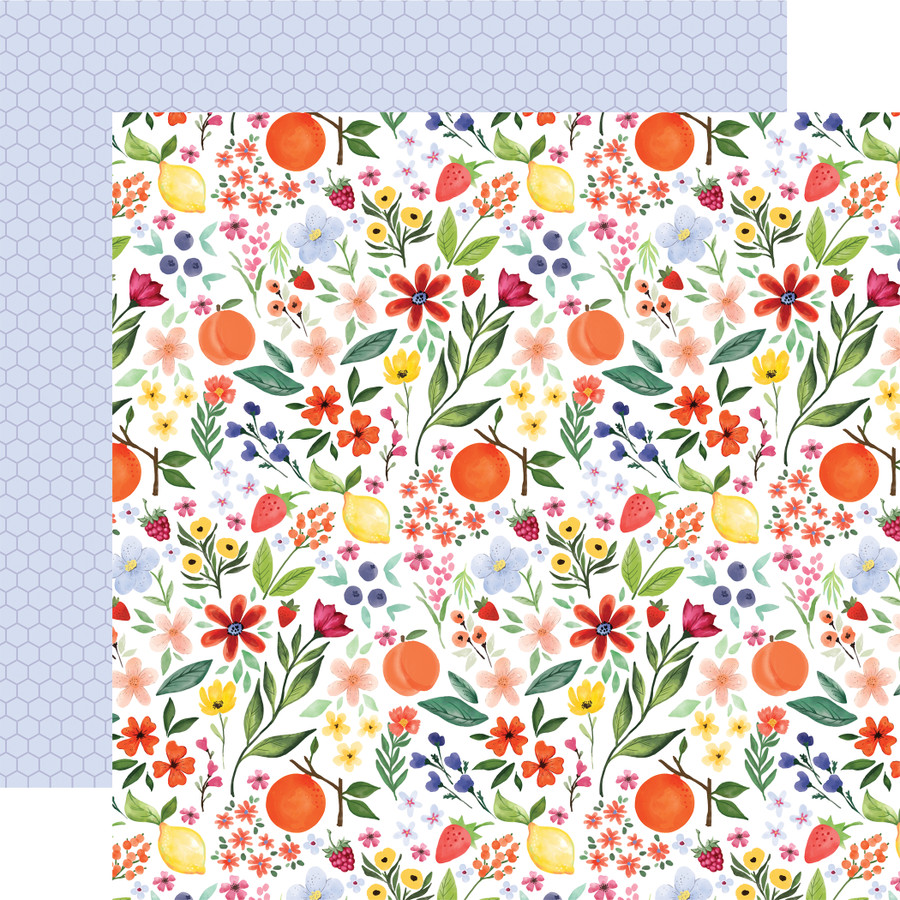 Fruit Stand: Fruit Blossoms 12x12 Patterned Paper