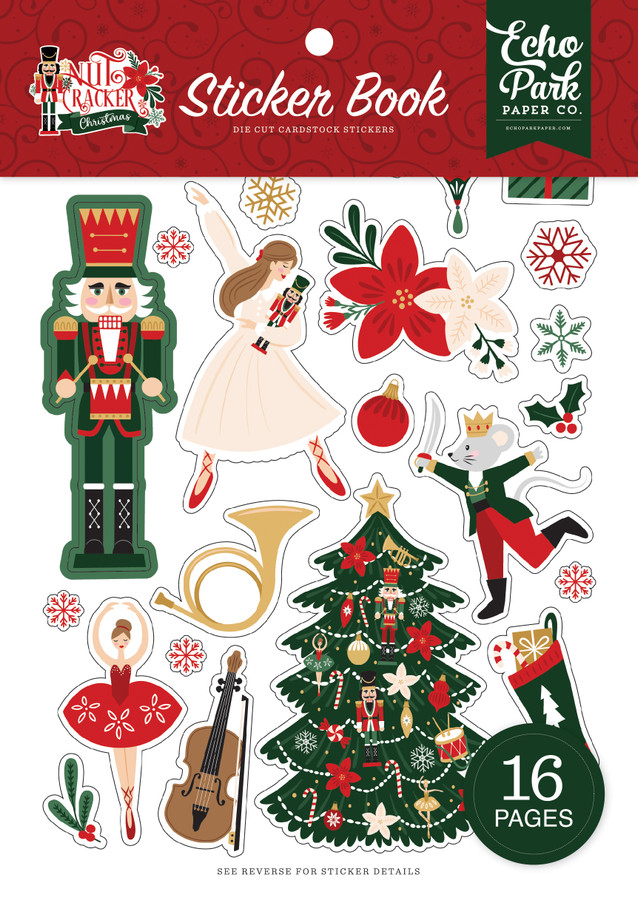 Nutcracker Christmas Sticker Book