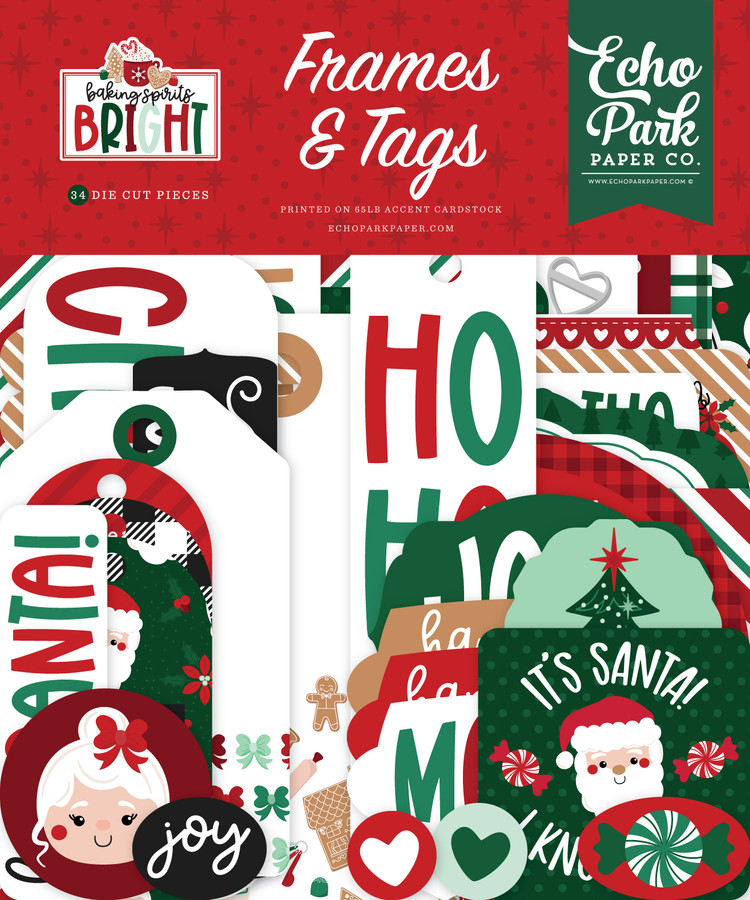 Baking Spirits Bright Frames & Tags