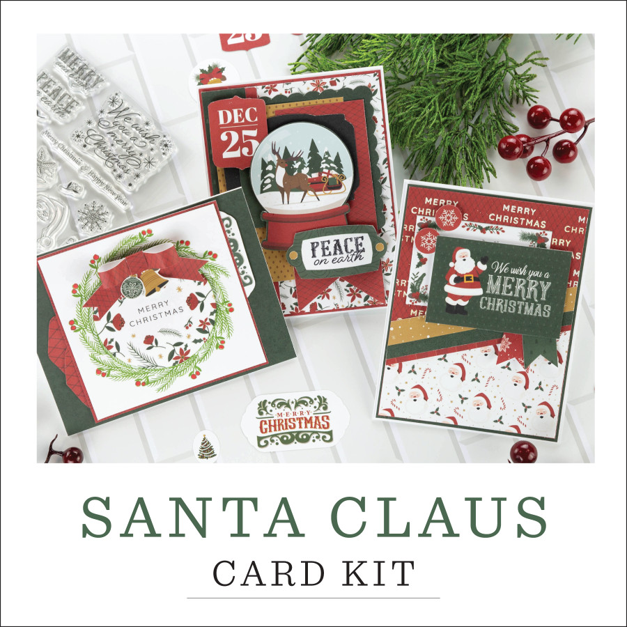 Santa Claus Cardmaker's Kit