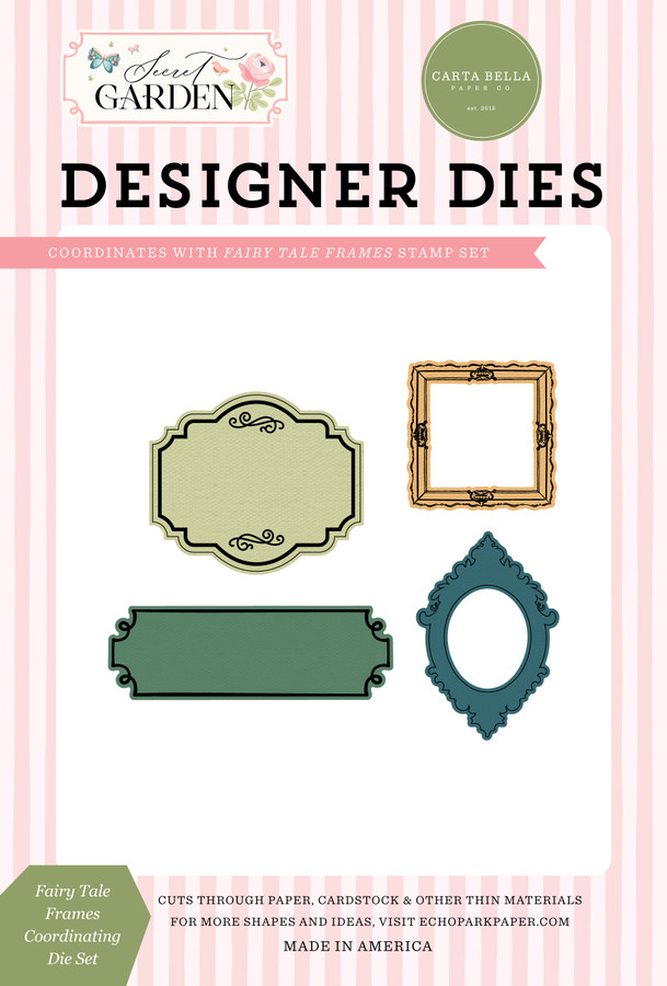 Secret Garden: Fairy Tale Frames Coordinating Large Die Set