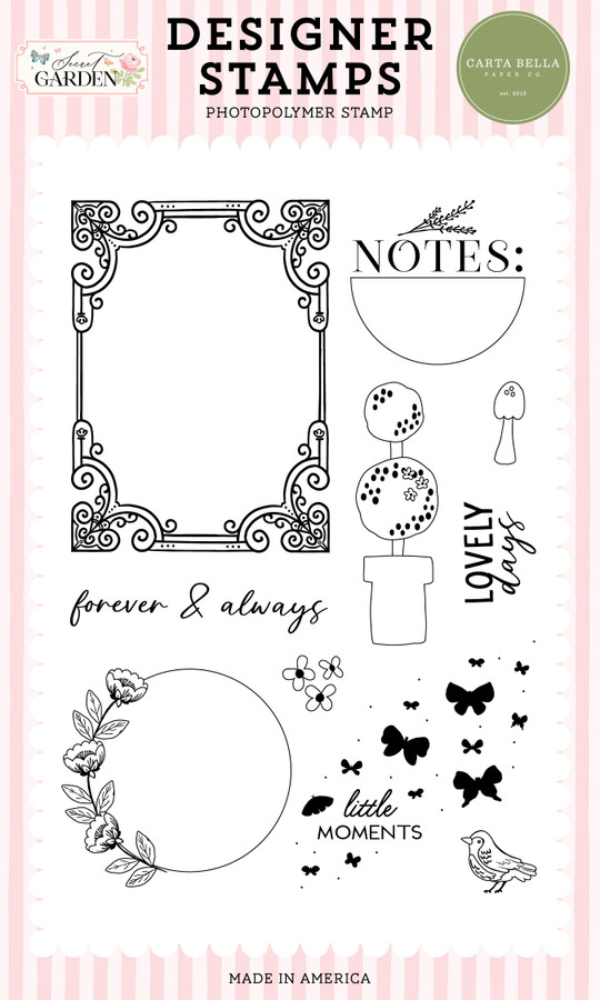 Secret Garden: Little Moments Stamp Set